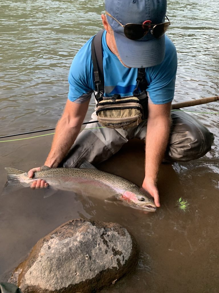 Custom Spey rod steelhead