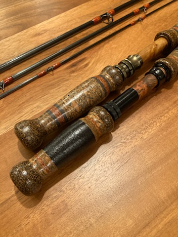 Custom Cork Grip for spey fly fishing rods