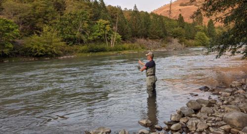Spey Casting on Klickitat River Washington